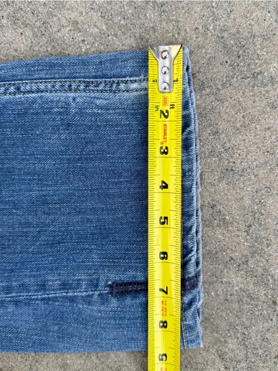 Taverniti So Jeans Y2K size 27 low rise flare denim Paris Hilton Jessica alba - Picture 13 of 15